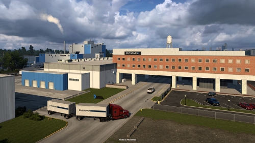 Детализированный Де-Мойн в American Truck Simulator. Скриншоты дополнения со штатом Айова Детализированный Де-Мойн в American Truck Simulator. Скриншоты дополнения со штатом Айова