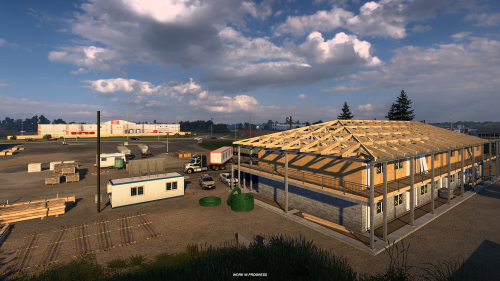 Детализированный Де-Мойн в American Truck Simulator. Скриншоты дополнения со штатом Айова Детализированный Де-Мойн в American Truck Simulator. Скриншоты дополнения со штатом Айова