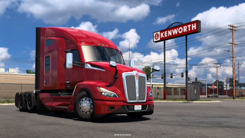 Для American Truck Simulator тестируют патч 1.55 с новым обучением, расширенным тюнингом и дополнительным грузом