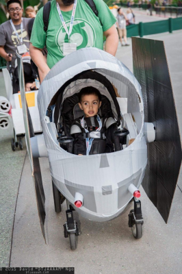 Косплееры изображают технику из Star Wars