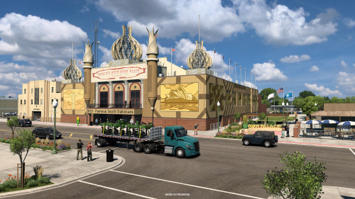 Южная Дакота в American Truck Simulator. Появился первый тизер и скриншоты нового штата Южная Дакота в American Truck Simulator. Появился первый тизер и скриншоты нового штата