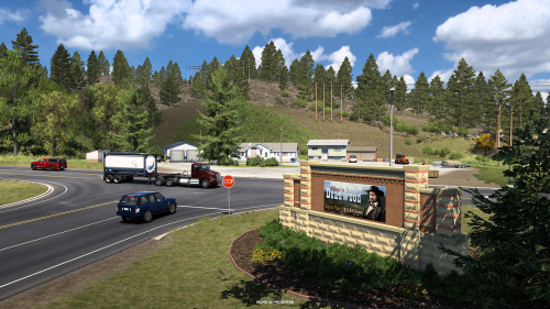 Южная Дакота в American Truck Simulator. Появился первый тизер и скриншоты нового штата Южная Дакота в American Truck Simulator. Появился первый тизер и скриншоты нового штата