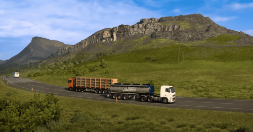 Первый трейлер и скриншоты «страны огня и льда» в Euro Truck Simulator 2. Представили дополнение про Исландию
