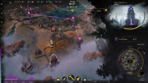 Скриншоты и новые детали вертикального градостроителя Dark Switch в стиле Frostpunk