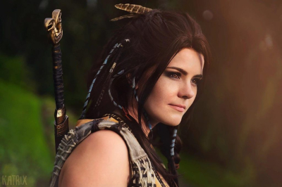 Косплей на Фрейю из God of War безупречно запечатлел скандинавскую богиню