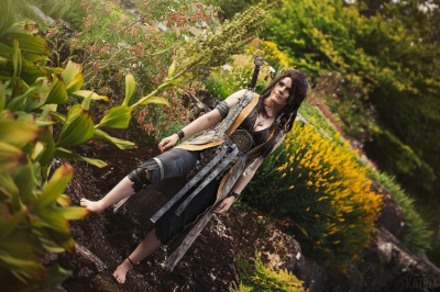 Косплей на Фрейю из God of War безупречно запечатлел скандинавскую богиню