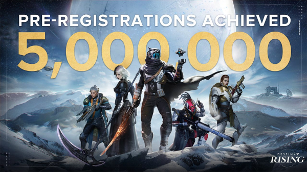 Мобильный шутер Destiny: Rising почти достиг 6 миллионов предрегистраций
Мобильный шутер Destiny: Rising почти достиг 6 миллионов предрегистраций