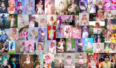 Очень много косплея на Скромнягу