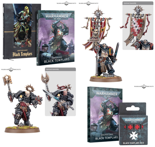 Авторы Warhammer 40,000 готовы открыть предзаказы на наборы с Серыми Рыцарями и Чёрными Храмовниками