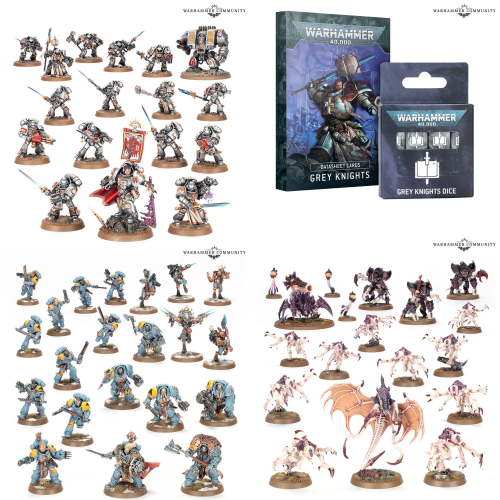 Авторы Warhammer 40,000 готовы открыть предзаказы на наборы с Серыми Рыцарями и Чёрными Храмовниками