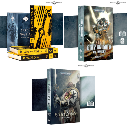 Авторы Warhammer 40,000 готовы открыть предзаказы на наборы с Серыми Рыцарями и Чёрными Храмовниками