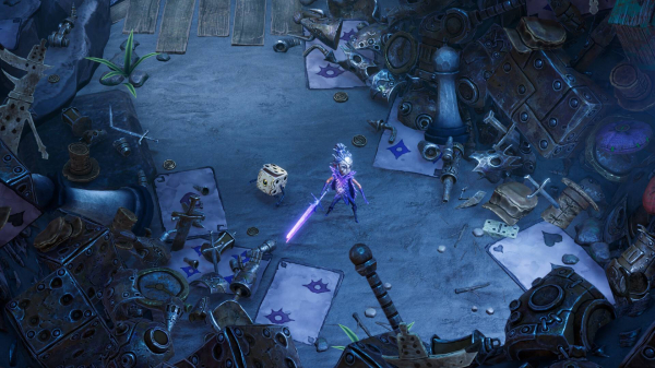 
                    Обзор Lost in Random: The Eternal Die. Рогалик в стиле мрачной сказки, который слишком сильно косит под один известный хит
                