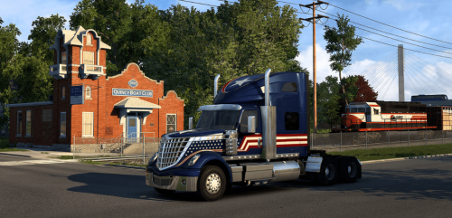 Детализированный Куинси в American Truck Simulator. Новые скриншоты дополнения со штатом Иллинойс