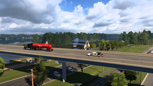 Детализированный Куинси в American Truck Simulator. Новые скриншоты дополнения со штатом Иллинойс