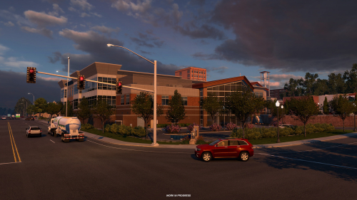 Детализированный Куинси в American Truck Simulator. Новые скриншоты дополнения со штатом Иллинойс