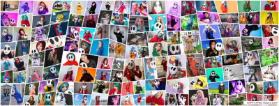 Очень много косплея на Скромнягу