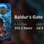 Игроки проводят в Baldur's Gate 3 так много времени, что 60 часов считается средним показателем