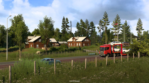 Северные города в Euro Truck Simulator 2. Новые скриншоты дополнения Nordic Horizons