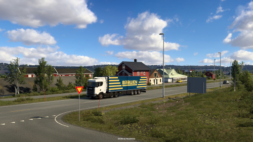 Северные города в Euro Truck Simulator 2. Новые скриншоты дополнения Nordic Horizons