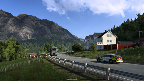 Северные города в Euro Truck Simulator 2. Новые скриншоты дополнения Nordic Horizons