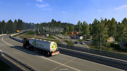 Северные города в Euro Truck Simulator 2. Новые скриншоты дополнения Nordic Horizons