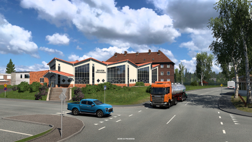 Северные города в Euro Truck Simulator 2. Новые скриншоты дополнения Nordic Horizons