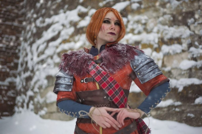 Ведьмак 3 – “косплей, пылающий сквозь снег”