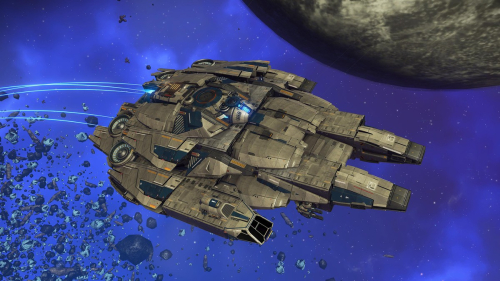 Космический танк, Тысячелетний сокол, парусник, и другие творения игроков в No Man's Sky Космический танк, Тысячелетний сокол, парусник, и другие творения игроков в No Man's Sky