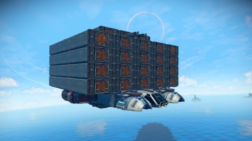 Космический танк, Тысячелетний сокол, парусник, и другие творения игроков в No Man's Sky Космический танк, Тысячелетний сокол, парусник, и другие творения игроков в No Man's Sky