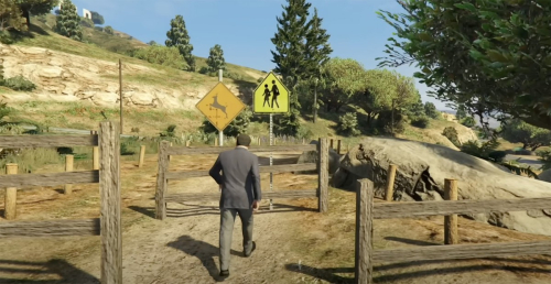 Виртуальный детектив выяснил, что дорожные знаки в GTA 5 нарушают законы Калифорнии