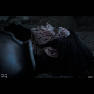 Невероятный косплей Аэрис и Зака из Final Fantasy VII