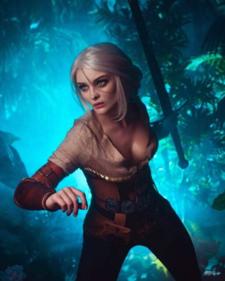 Абсолютно совершенный косплей Цири из The Witcher 3: Wild Hunt Абсолютно совершенный косплей Цири из The Witcher 3: Wild Hunt
