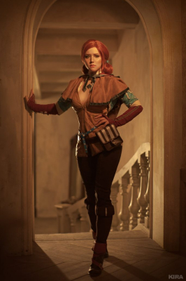 Косплей Трисс Мэриголд можно сравнить с картиной