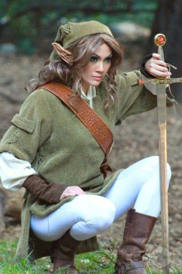 Эпичный игровой косплей: да пребудет с тобой сила трифорса