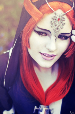 Косплей Сумеречной прицессы Мидны из «Легенда о Зельде»