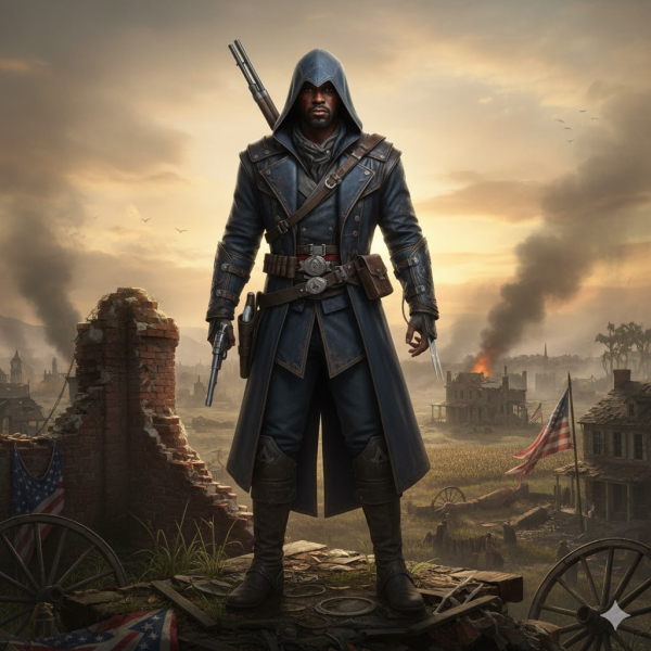 
                Ubisoft отменила разработку Assassin's Creed про бывшего чернокожего раба, который стал ассассином и боролся с Ку-клукс-кланом
            