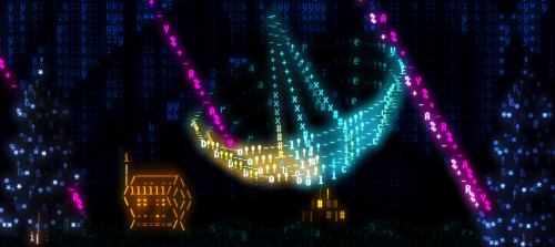 Effulgence RPG превращает врагов в оружие с помощью 3D-принтера в мире из ASCII-графики Effulgence RPG превращает врагов в оружие с помощью 3D-принтера в мире из ASCII-графики