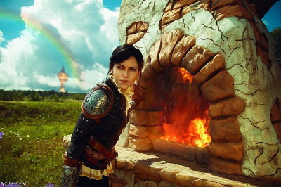 Лучший косплей на Сианну из The Witcher 3
