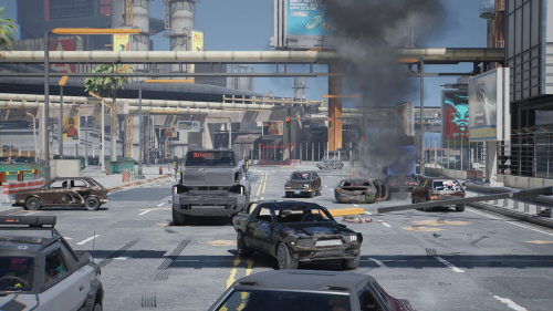 Новый мод для Cyberpunk 2077 делает движение на дорогах уникальным для каждого района