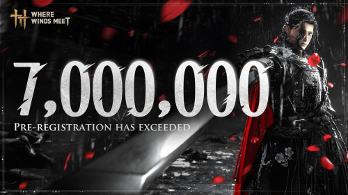 Where Winds Meet набрала более 7 миллионов предварительных регистраций перед глобальным релизом