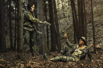 Попрощайтесь с Ходячими Мертвецами косплеем