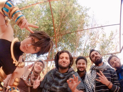 Иногда для косплея нужны только пирамиды