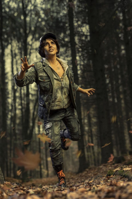 Попрощайтесь с Ходячими Мертвецами косплеем