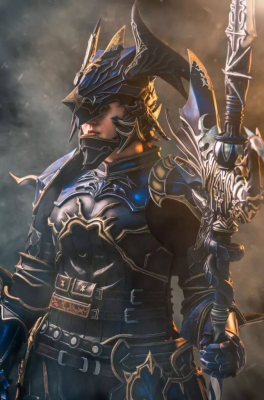 Косплей Драгуна из Final Fantasy XIV