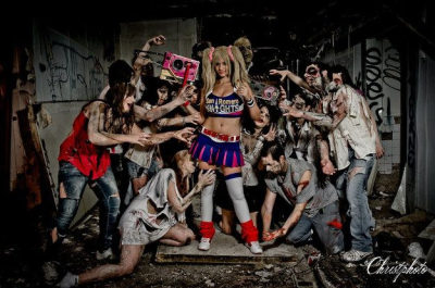 Косплей дня: сквозь толпу зомби &ndash; косплей Джульетты Старлинг