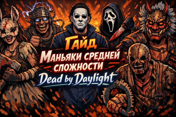 Гайд маньякам средней сложности в Dead by Daylight Гайд маньякам средней сложности в Dead by Daylight