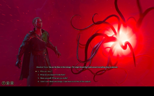 Многие игроки Baldur's Gate 3 не знают о возможности пообщаться с Абсолютом в Лунных Башнях