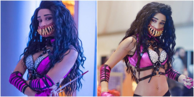 Лучший косплей Милины из Mortal Kombat