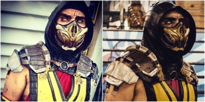 Лучший косплей Скорпиона из Mortal Kombat