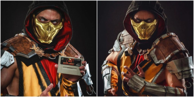 Лучший косплей Скорпиона из Mortal Kombat